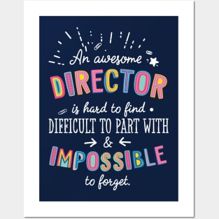 An awesome Director Gift Idea - Impossible to Forget Quote Posters and Art
